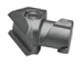MODULAR SOLUTION D28 CONNECTOR<BR>CONNECTOR INTERNAL END TO RIDGE MOUNT 45 DEGREE